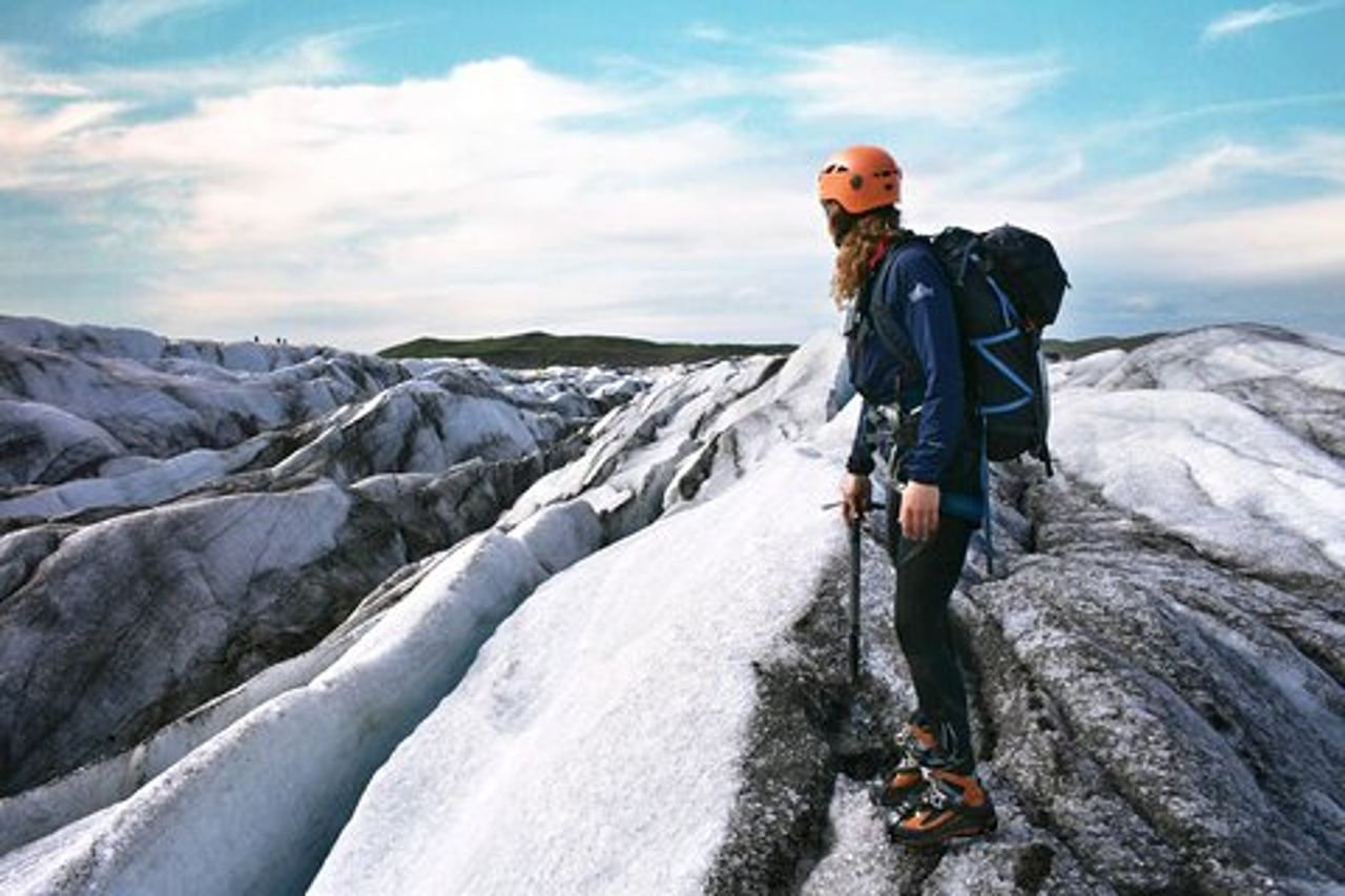 Escursione sul ghiacciaio con partenza da Solheimajokull