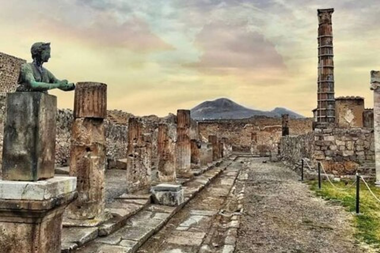 Pompei & Costiera Amalfitana Fuga: Tour privato di un'intera giornata da Napoli