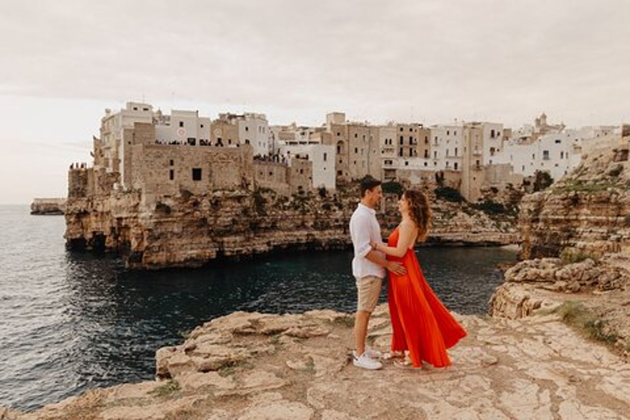 Servizio fotografico di coppia o famiglia Polignano a Mare