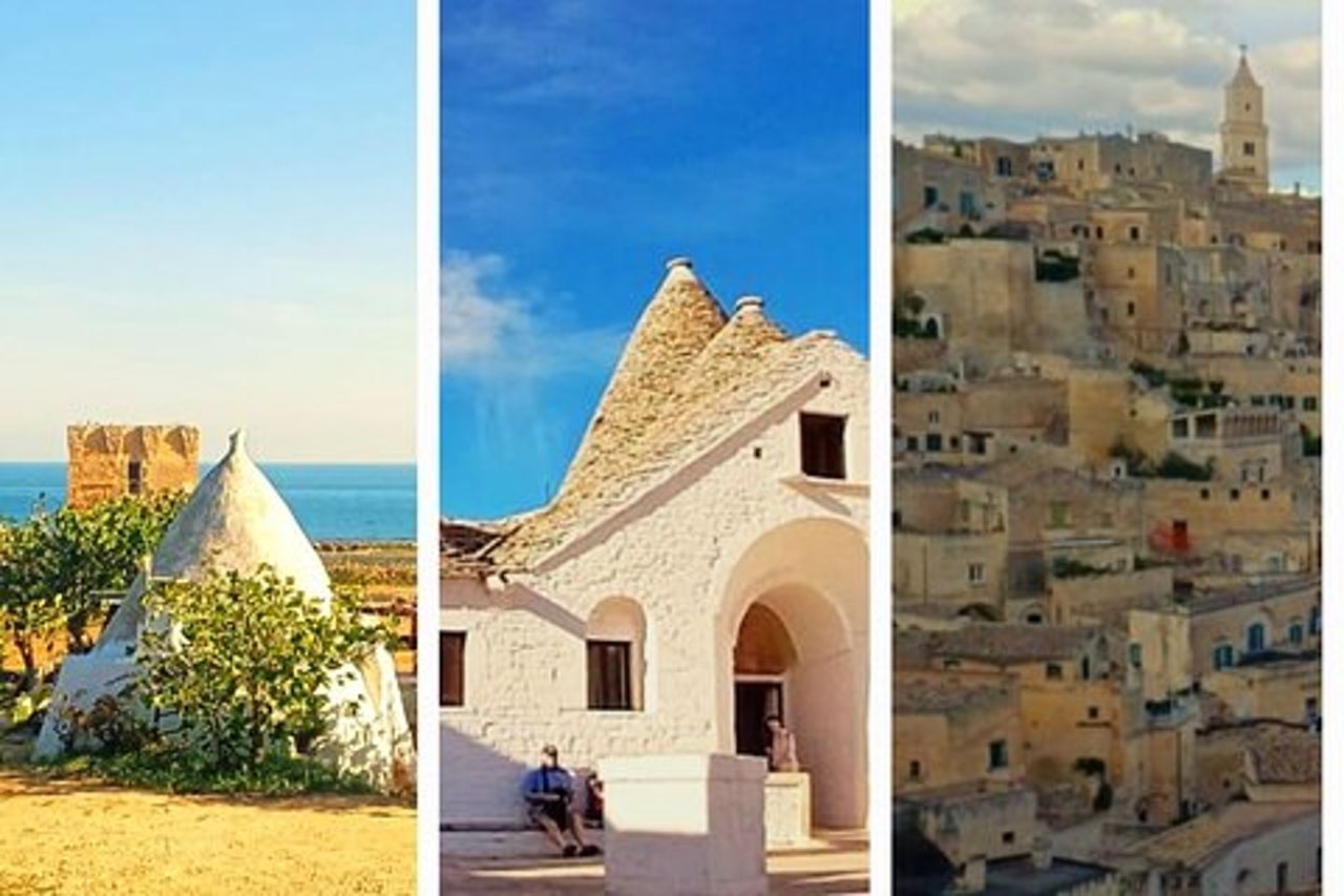 Perfect day out from Bari: Explore Polignano, Alberobello, Matera