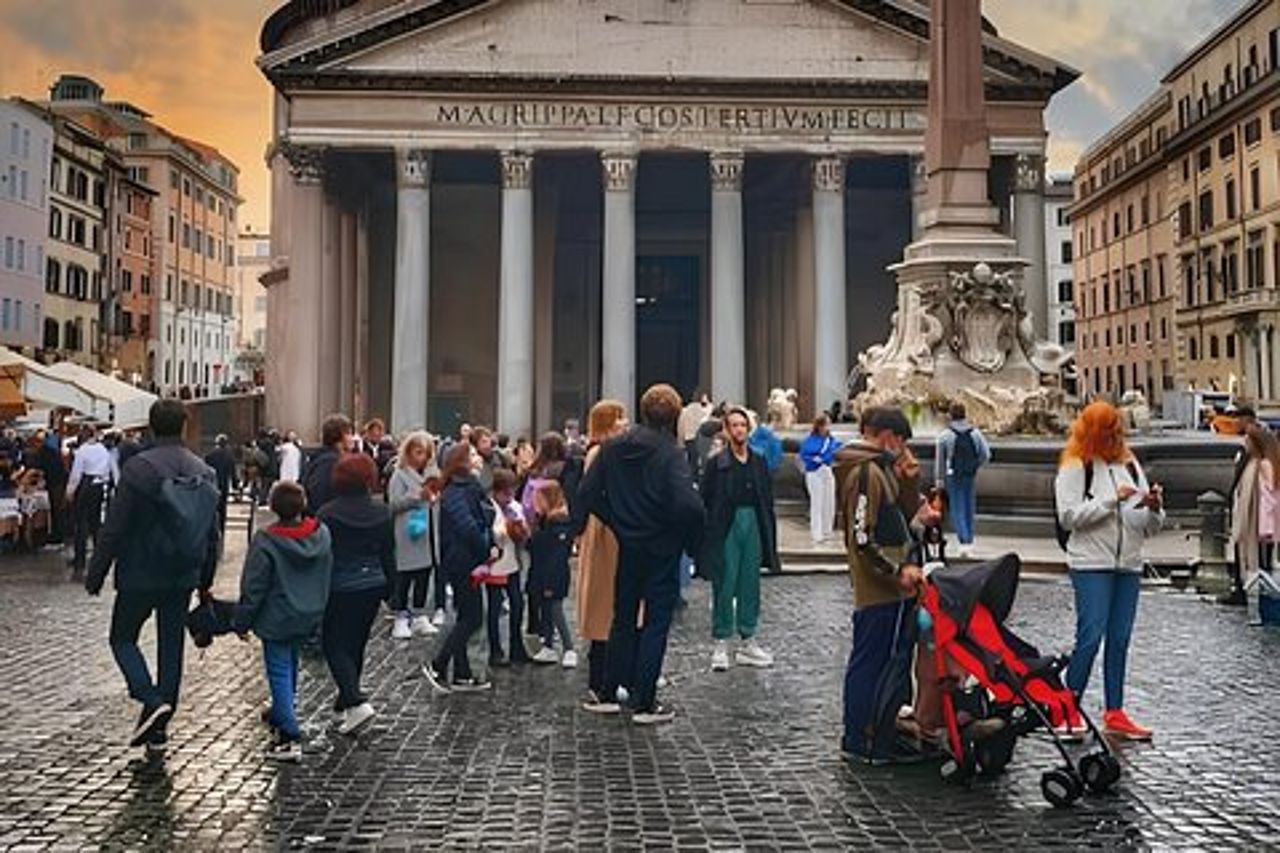 Esperienza di ingresso audio al Pantheon di Roma