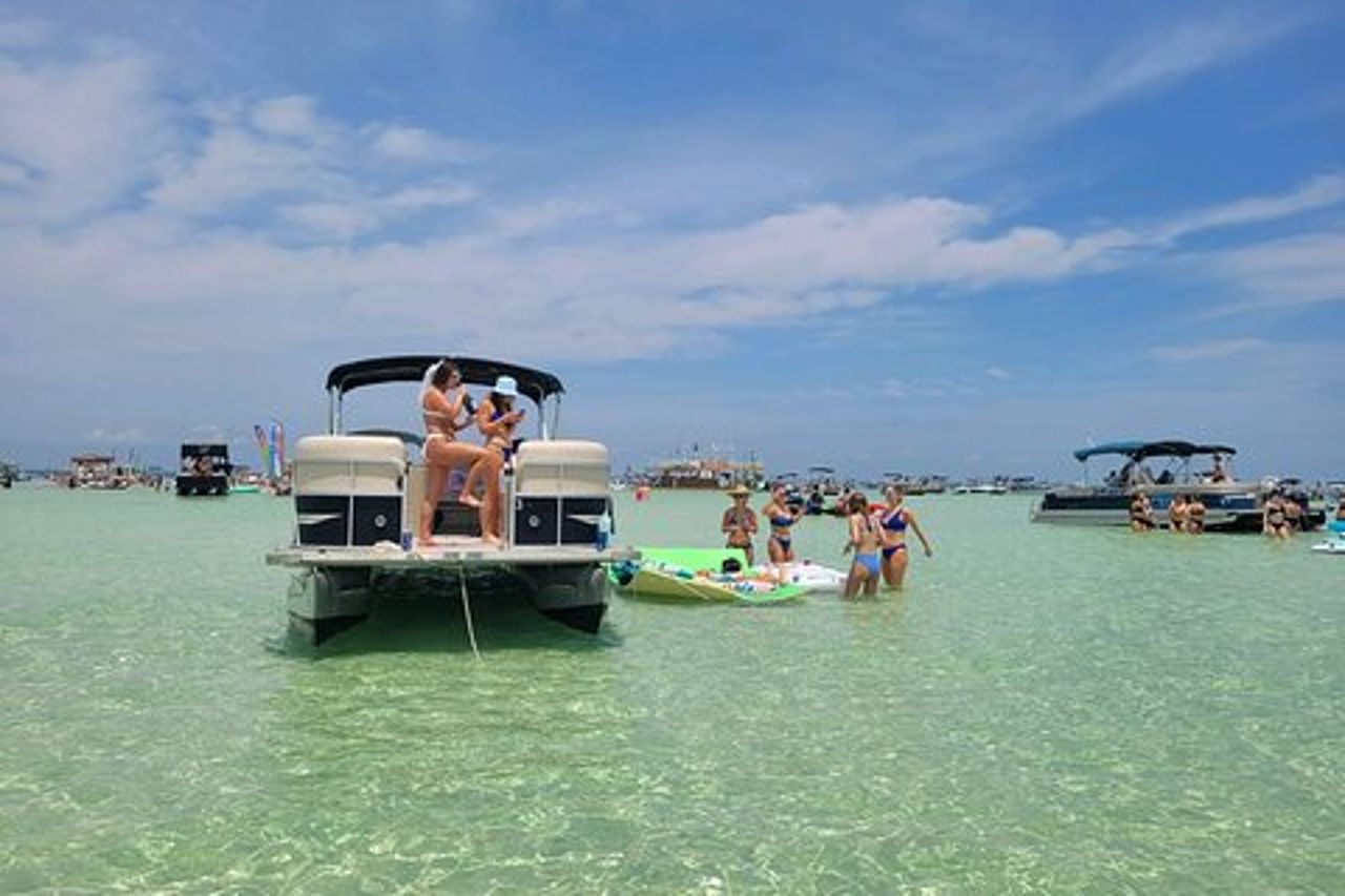Crab Island Fun W / Lily Pad & More