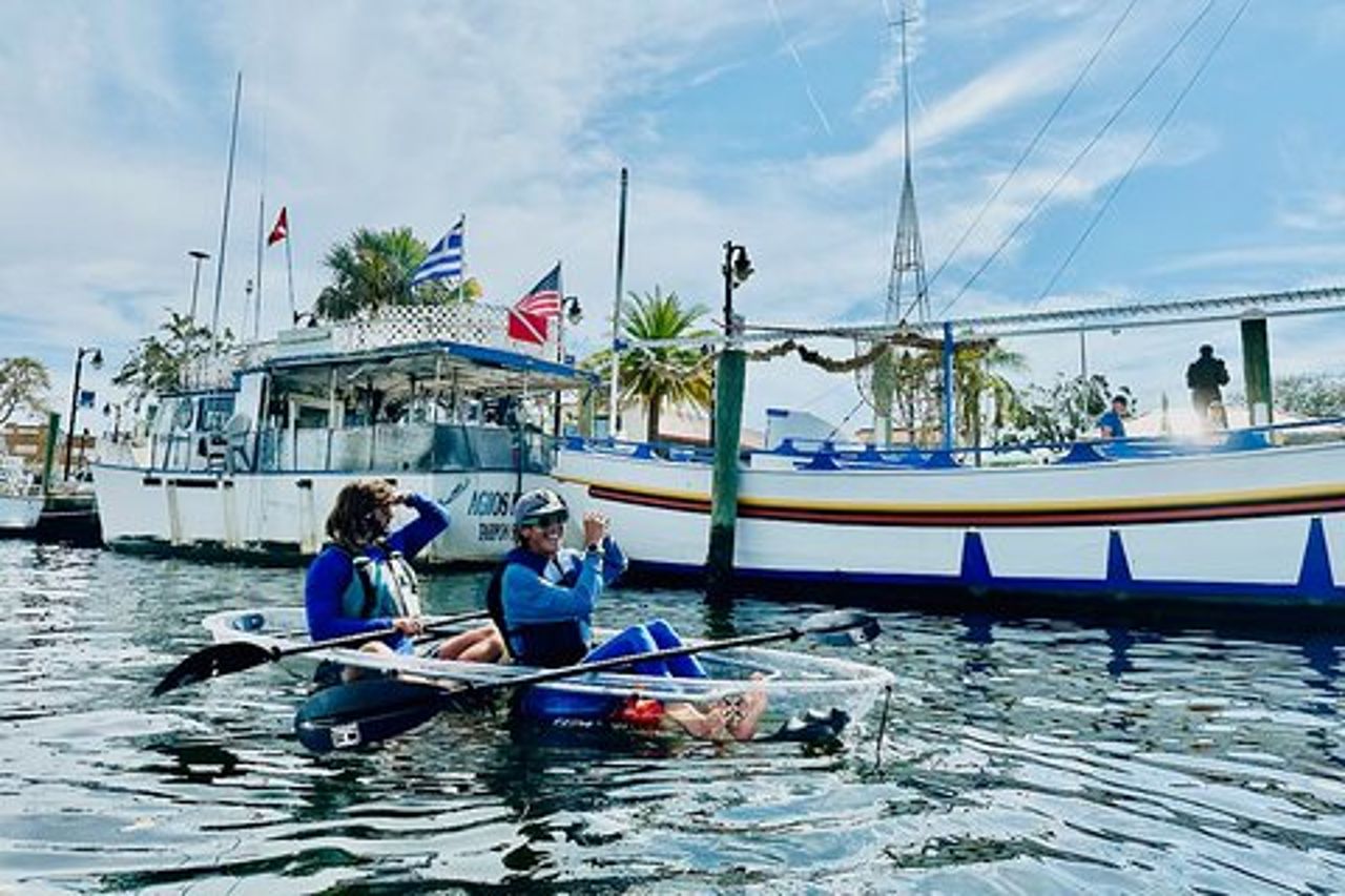 Tour in kayak di Tarpon Springs Moli di spugna e mangrovie