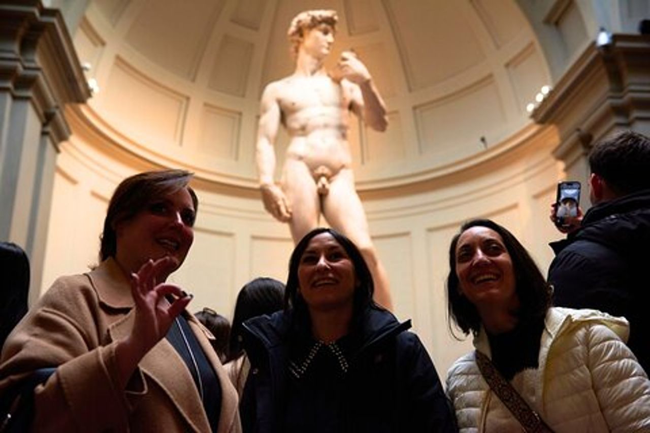 Firenze: tour privato a piedi della Galleria dell'Accademia e del centro città