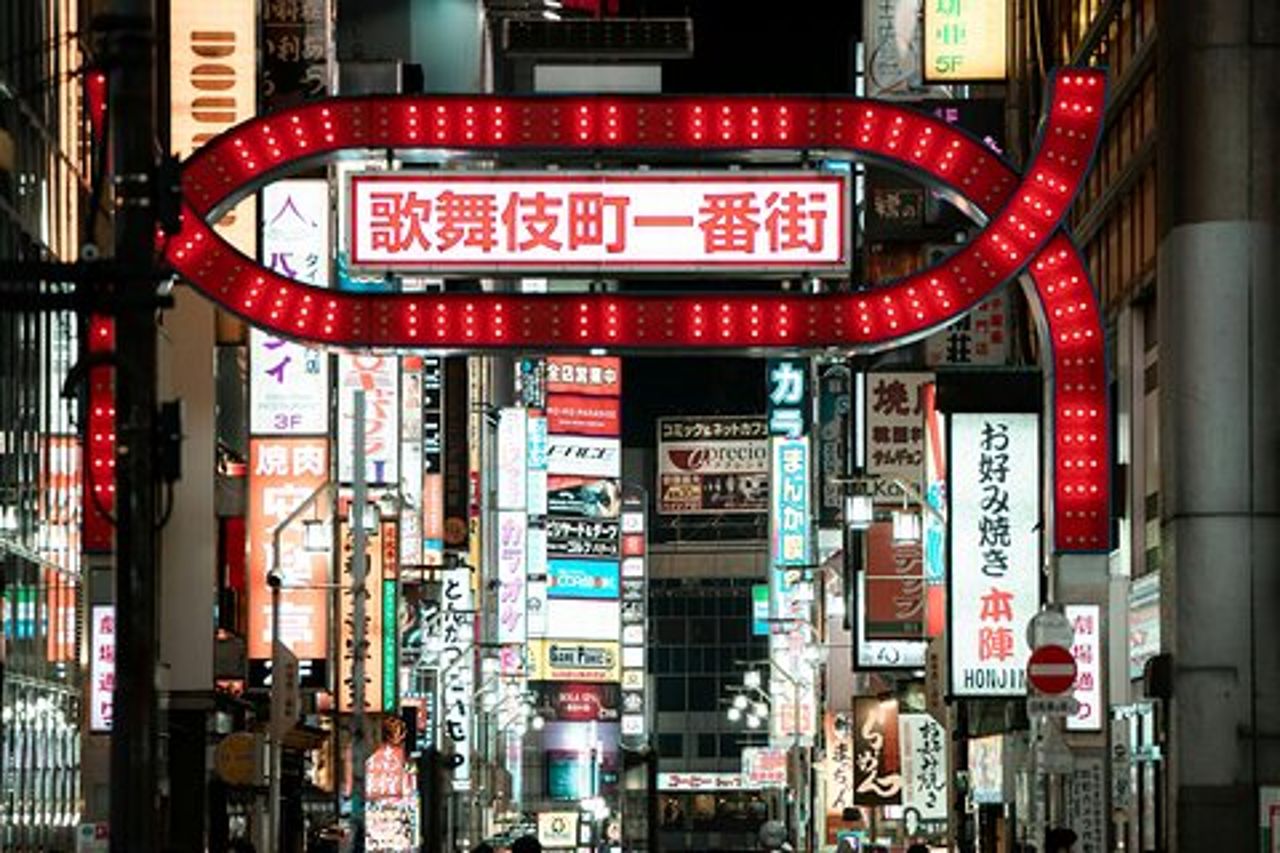 Tokyo Shinjuku di notte