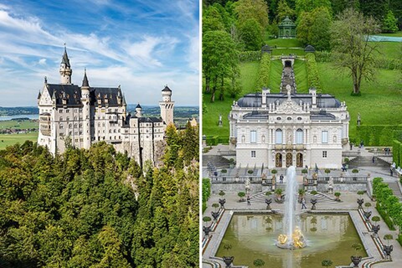Tour privato a Neuschwanstein e Linderhof, salta la fila e pranzo