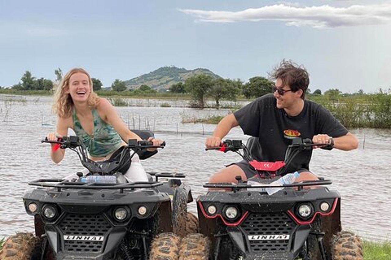 Tour in quad della campagna di Siem Reap