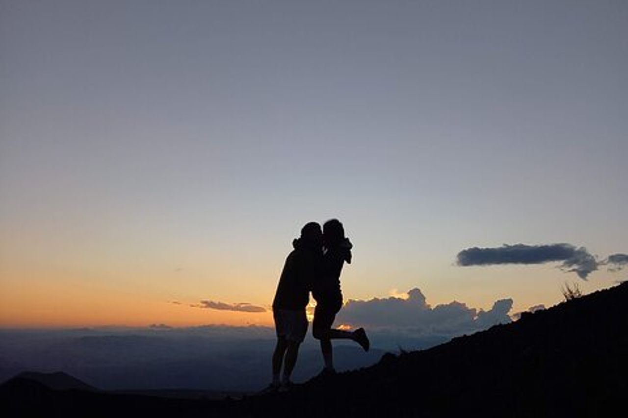 Mount Etna Sunset with sicilian tasting