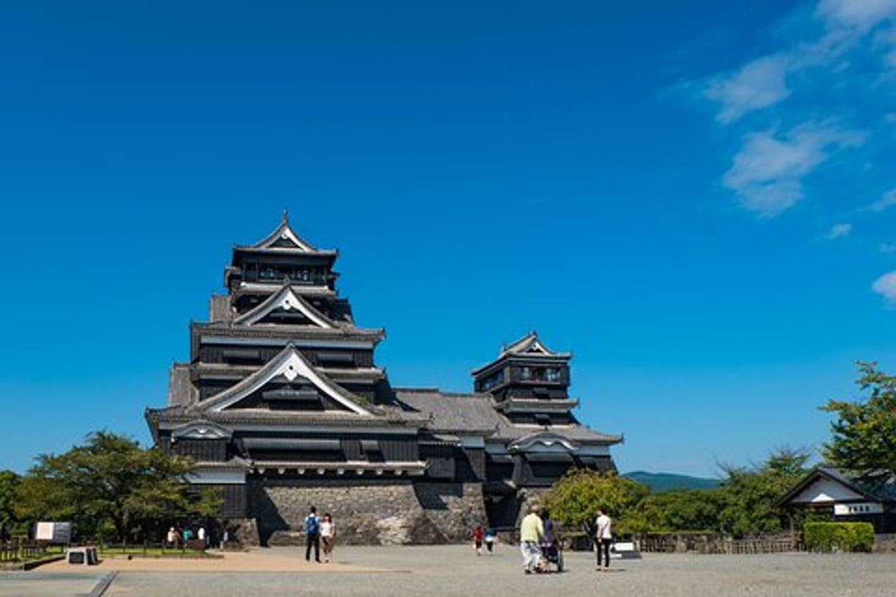 Tour di Kumamoto Castel, Monte Aso e Kusasenrigahama da Fukuoka