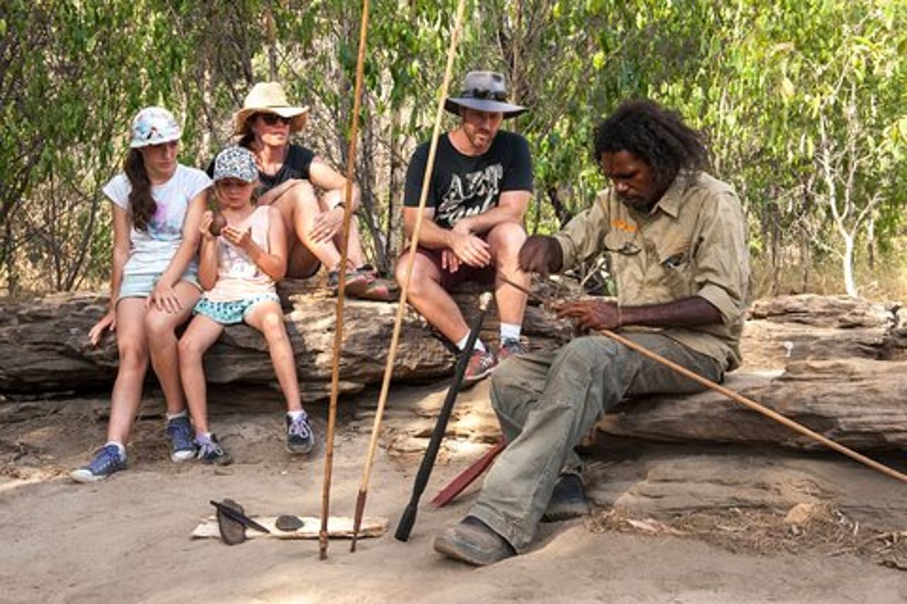 Kakadu Katherine Gorge di 4 giorni con crociera culturale Guluyambi