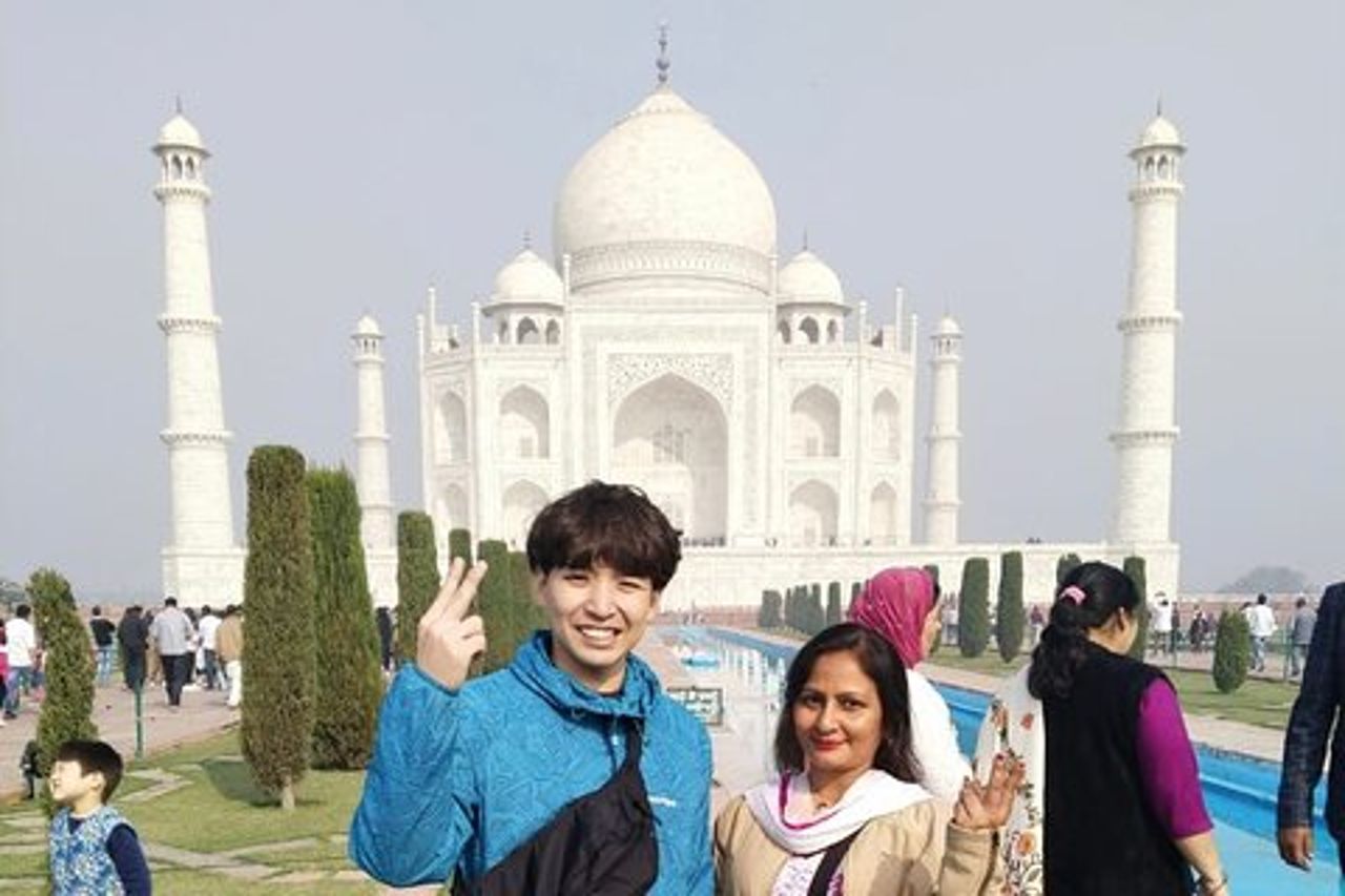 Tour privato del Taj Mahal e del Forte di Agra da Agra City