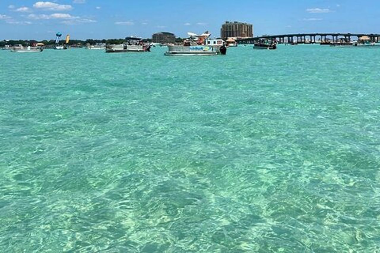 Tour in catamarano di Crab Island Explorer a Crab Island