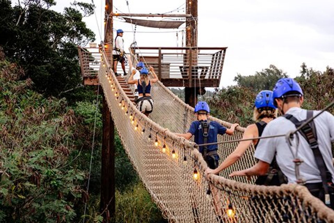 Oahu's North Shore : 8 - Avventura con la zipline