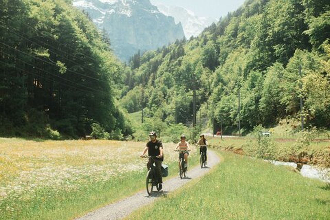 Interlaken Valley E-Bike Tour: Fiumi, laghi, foreste e castelli