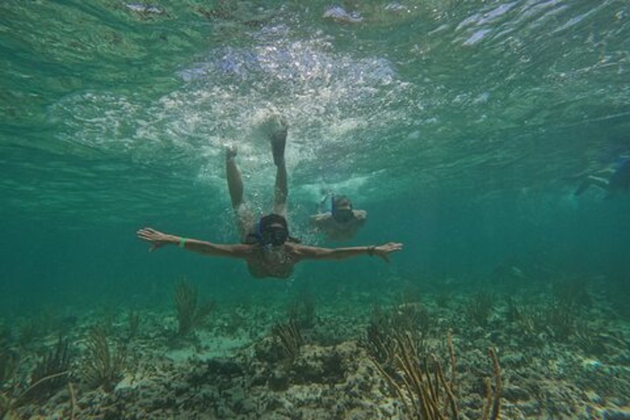 Crociera in catamarano nella Riviera Maya con snorkeling e beach club