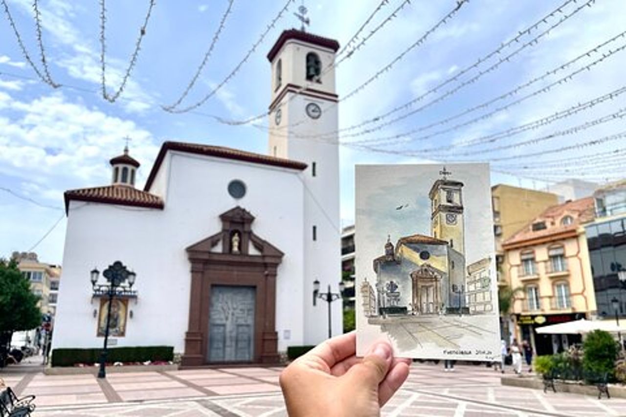 Visita e disegno a Fuengirola