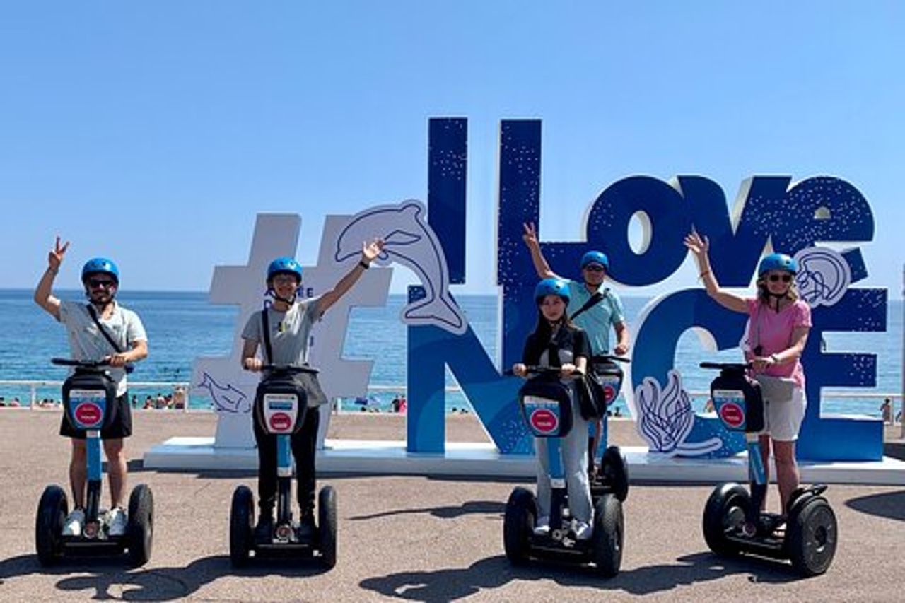 Giro turistico di Nizza: circuito di Nizza Segway XXL di 3 ore