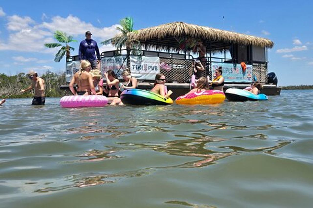 Ft Myers Beach 3 ore Tiki Pub Tropical Sandbar Getaway Cruise