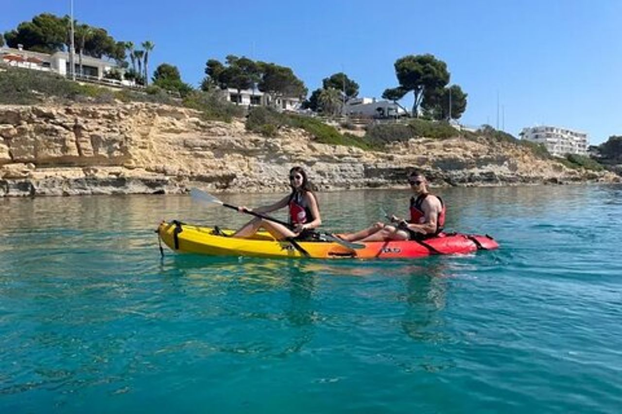 Percorso in kayak Moraira