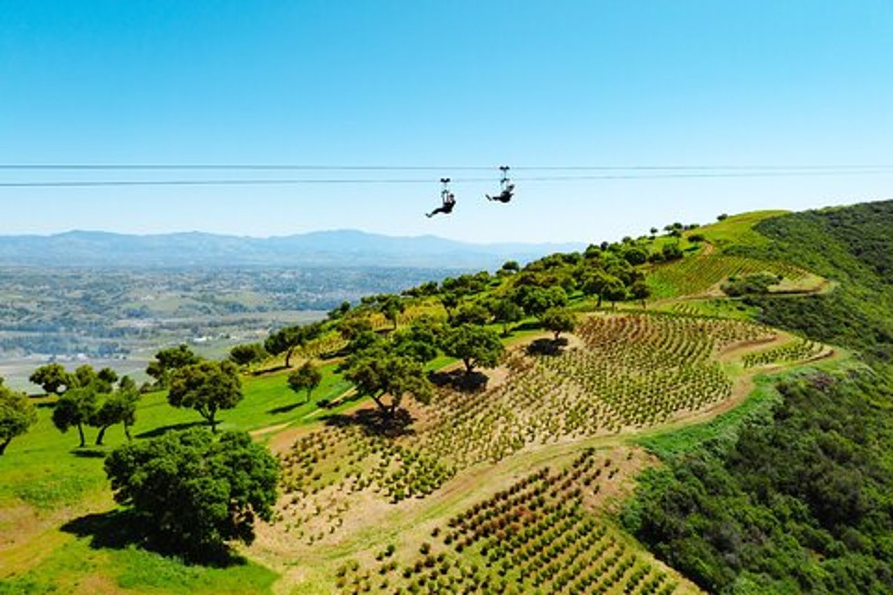 Tour epico in teleferica vicino a Santa Barbara