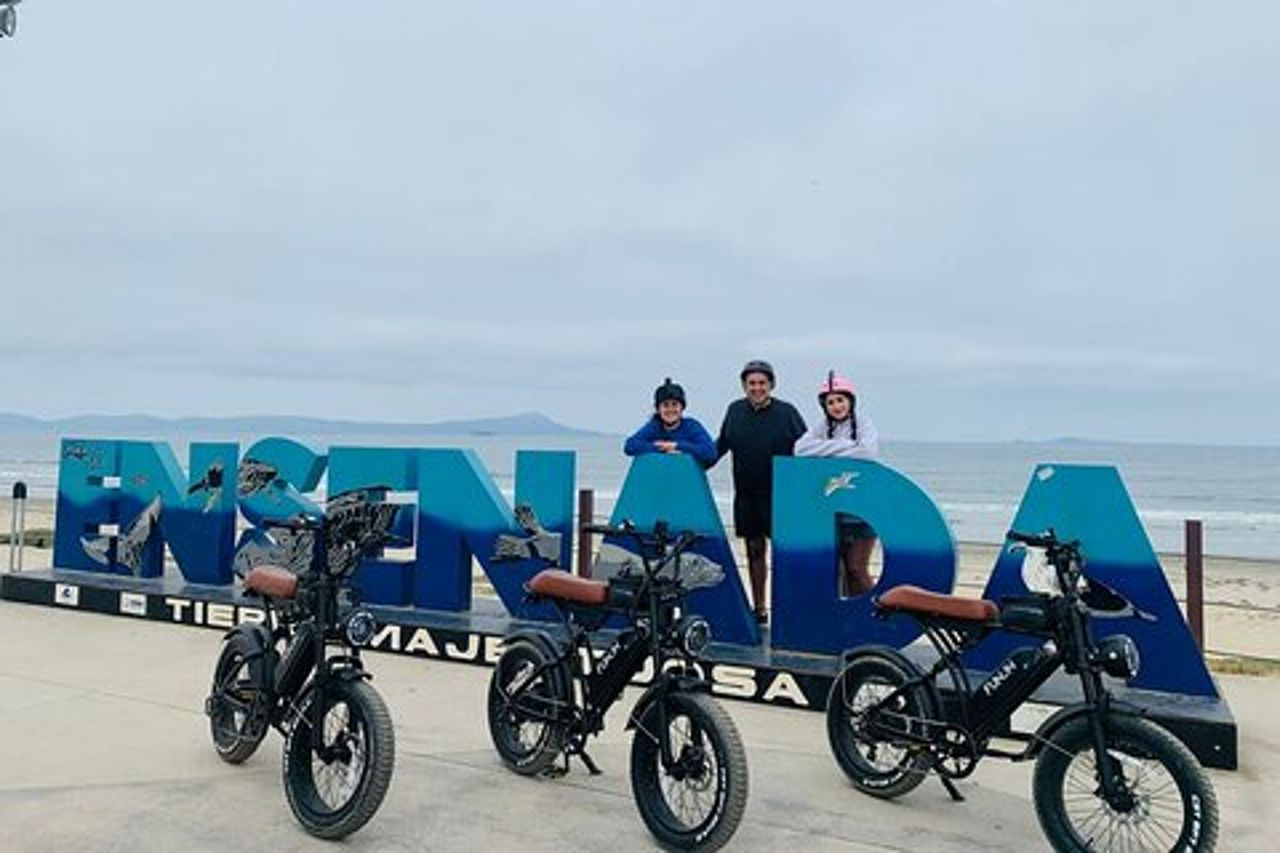 Scopri la cultura della spiaggia e Baja Tacos in E Bike