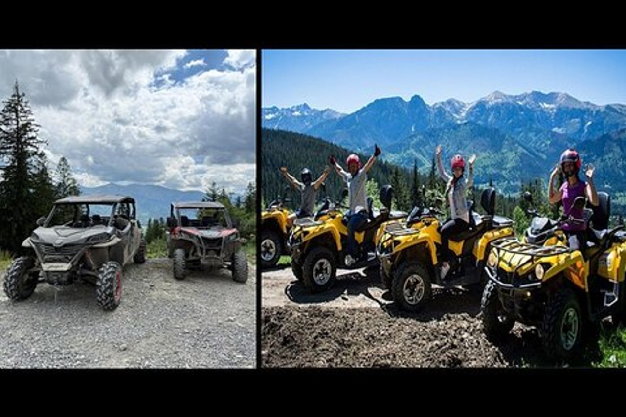 Tour di un'intera giornata Zakopane in quad/buggy e bagni termali da Cracovia