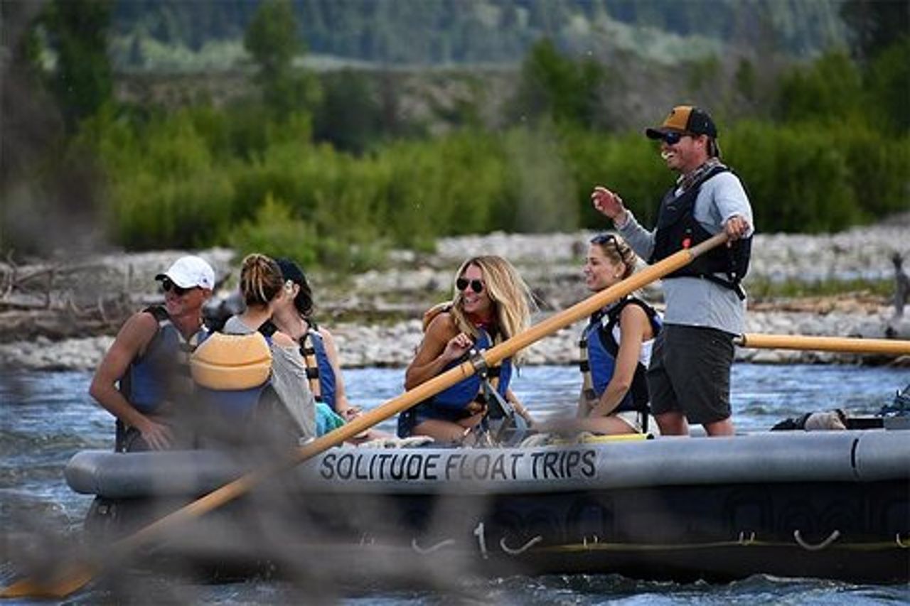 Gita panoramica galleggiante sul fiume Snake nel Parco Nazionale Grand Teton