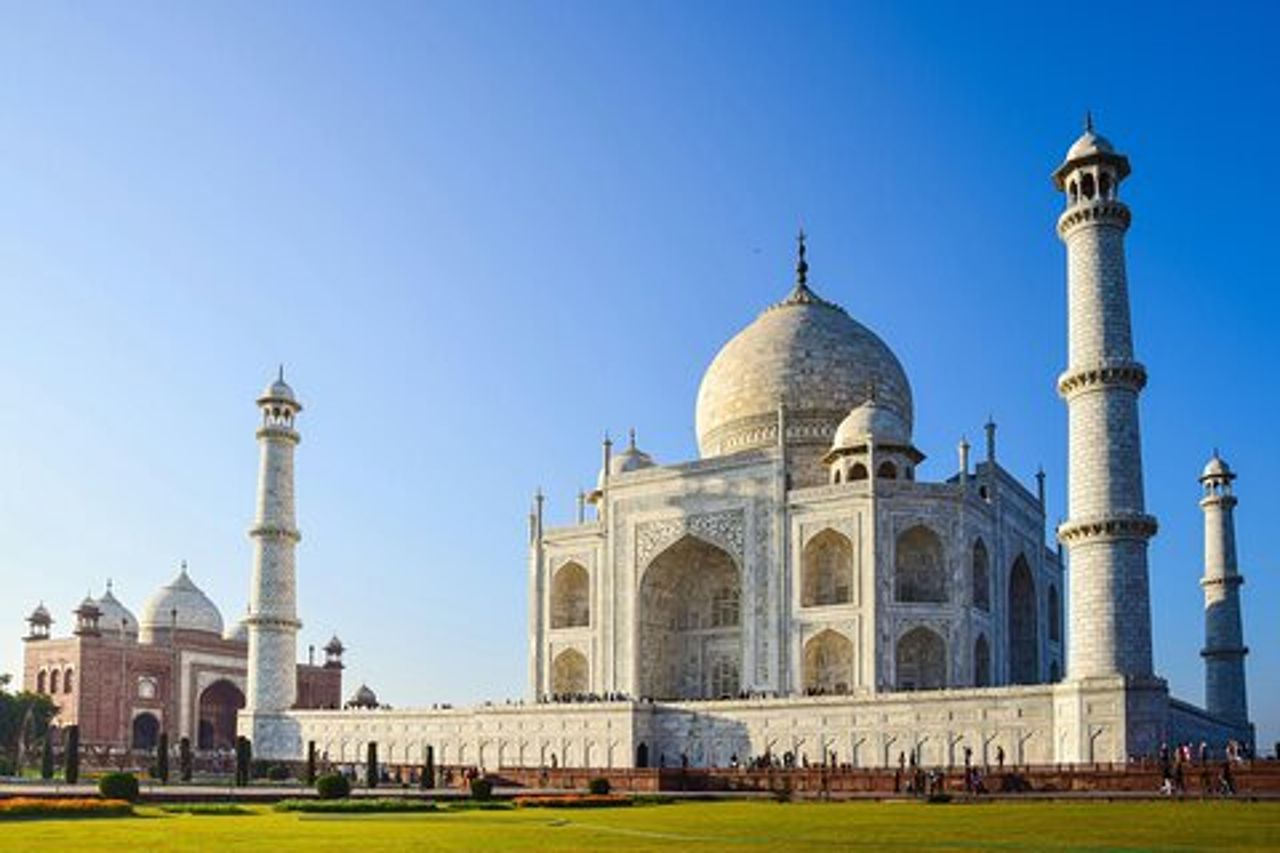 Taj Mahal all'alba e tour di Agra da Jaipur