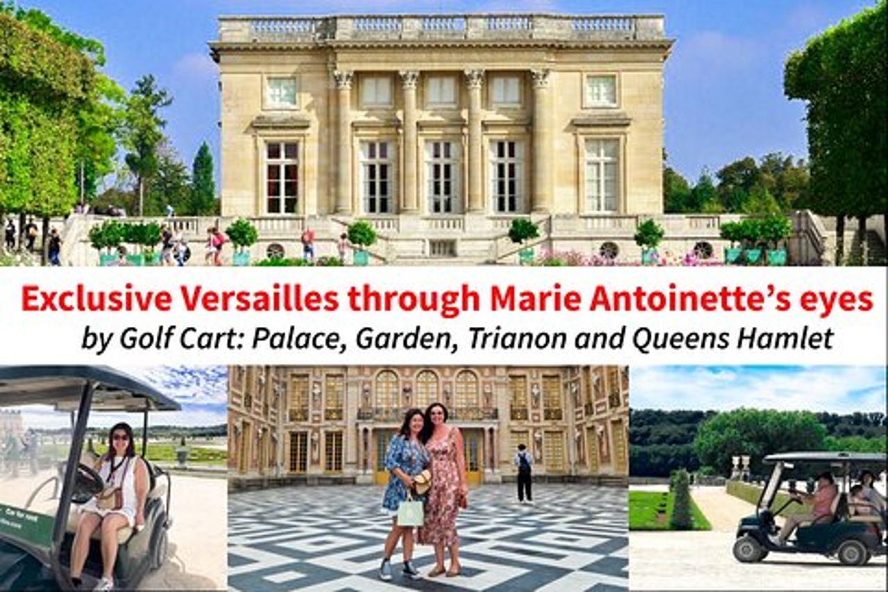 VIP Privato Versailles in Golf carrello | Palazzo, giardini e Trianon