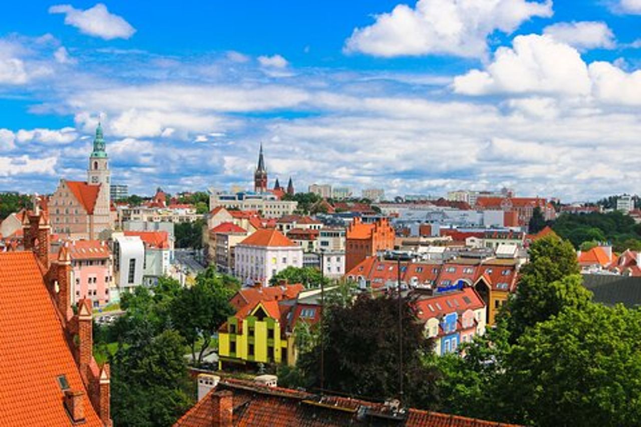 Tour privato a piedi della città vecchia di Olsztyn