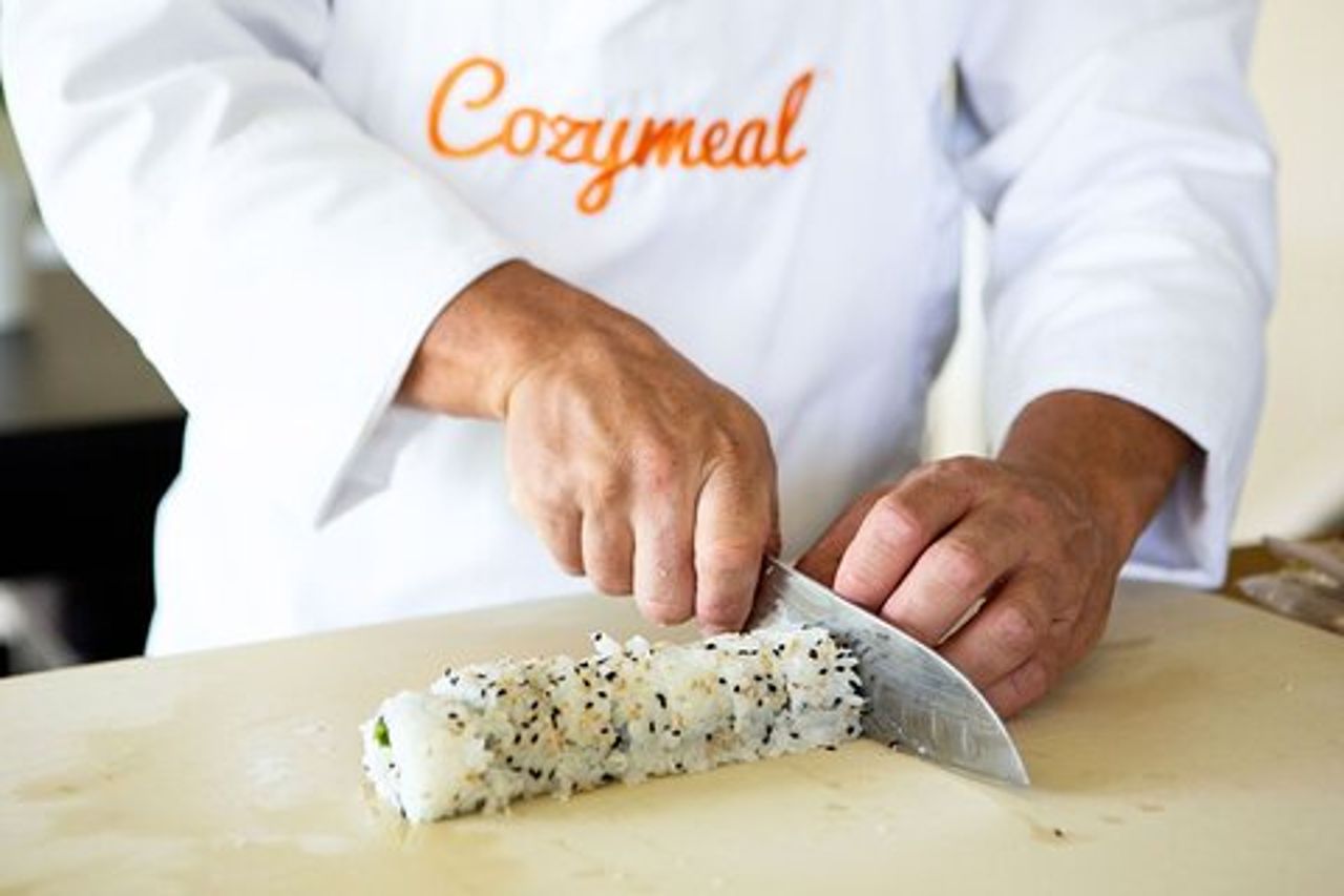 Lezione elevata di sushi a Austin (include pasto di 3 portate)