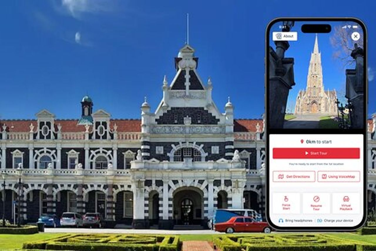 Corsa all'oro Grandeur: una passeggiata nel patrimonio di Dunedin autoguidata