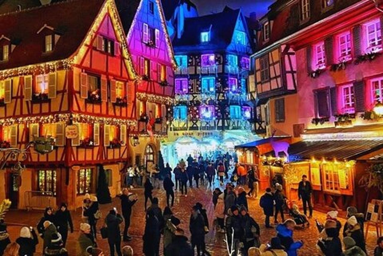 Da Basilea : Mercatino di Natale di Colmar & degustazione di vini Tour privato