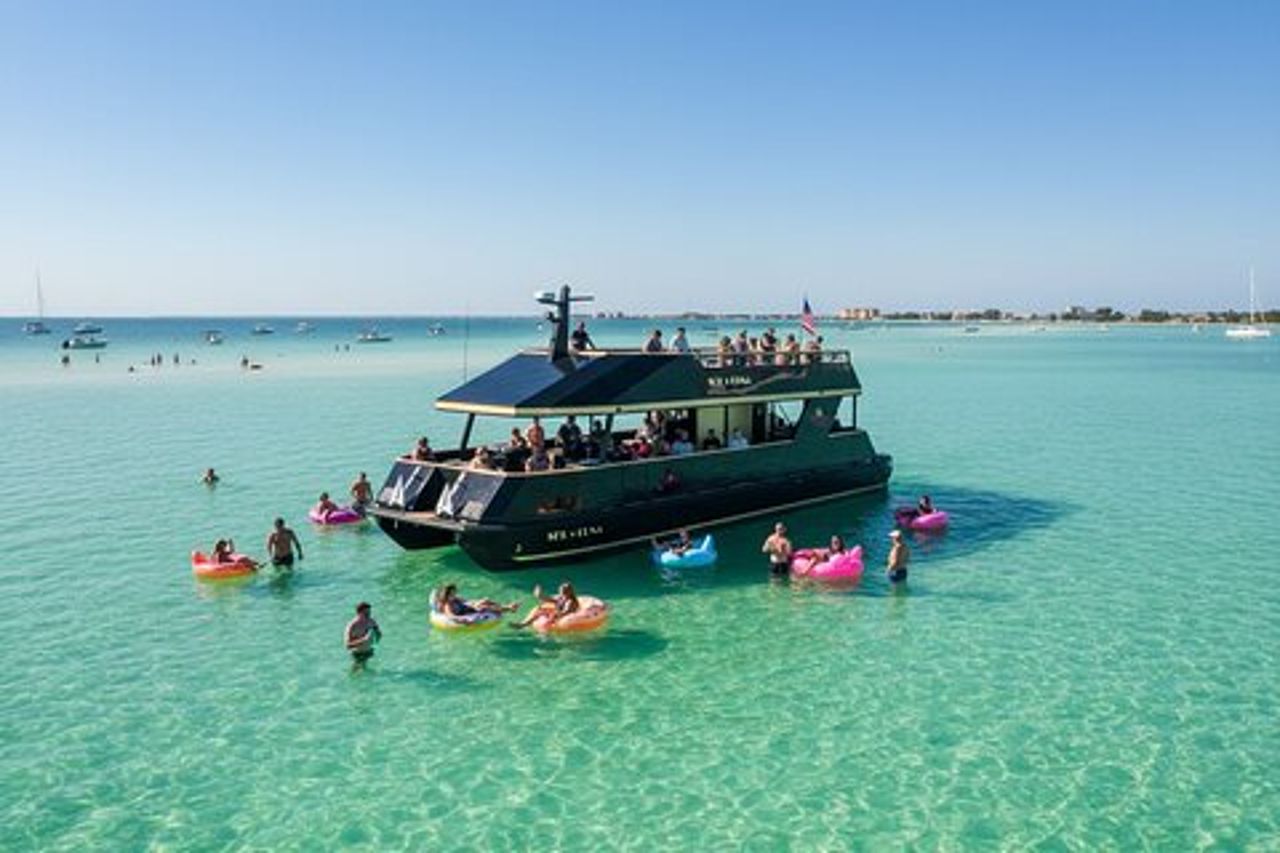 Escursione di 4,5 ore da Sandestin a Crab Island a bordo di Sol y Luna