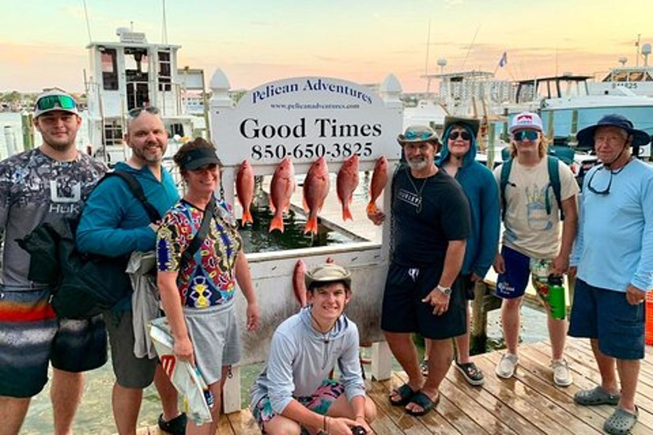 Viaggio condiviso di pesca d'altura da Destin