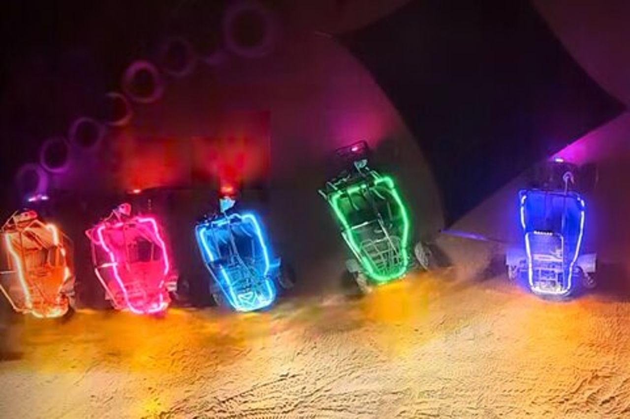 Tour notturno in quad sulle montagne di Rosarito e paintball/tiro al bersaglio