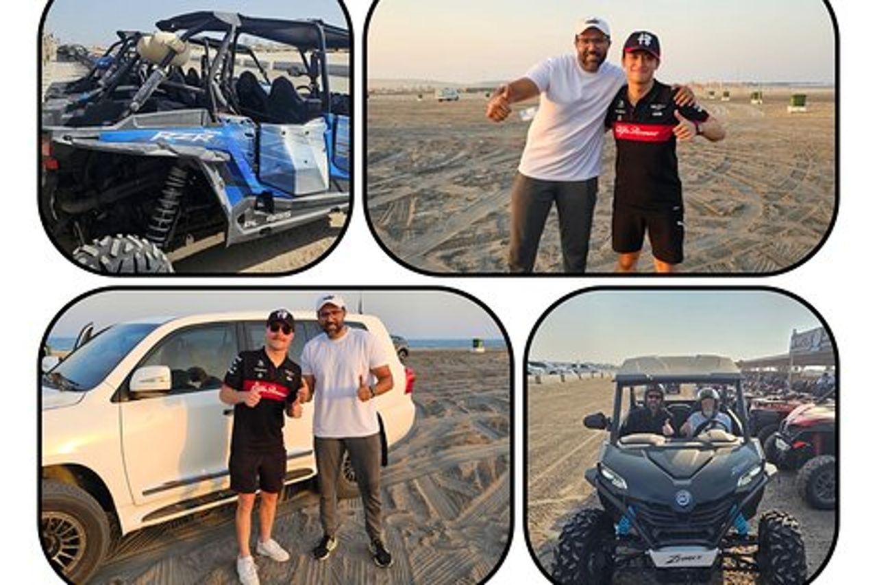 Doha Qatar ATV Quad Bike Buggy Dune Bashing e giro in cammello