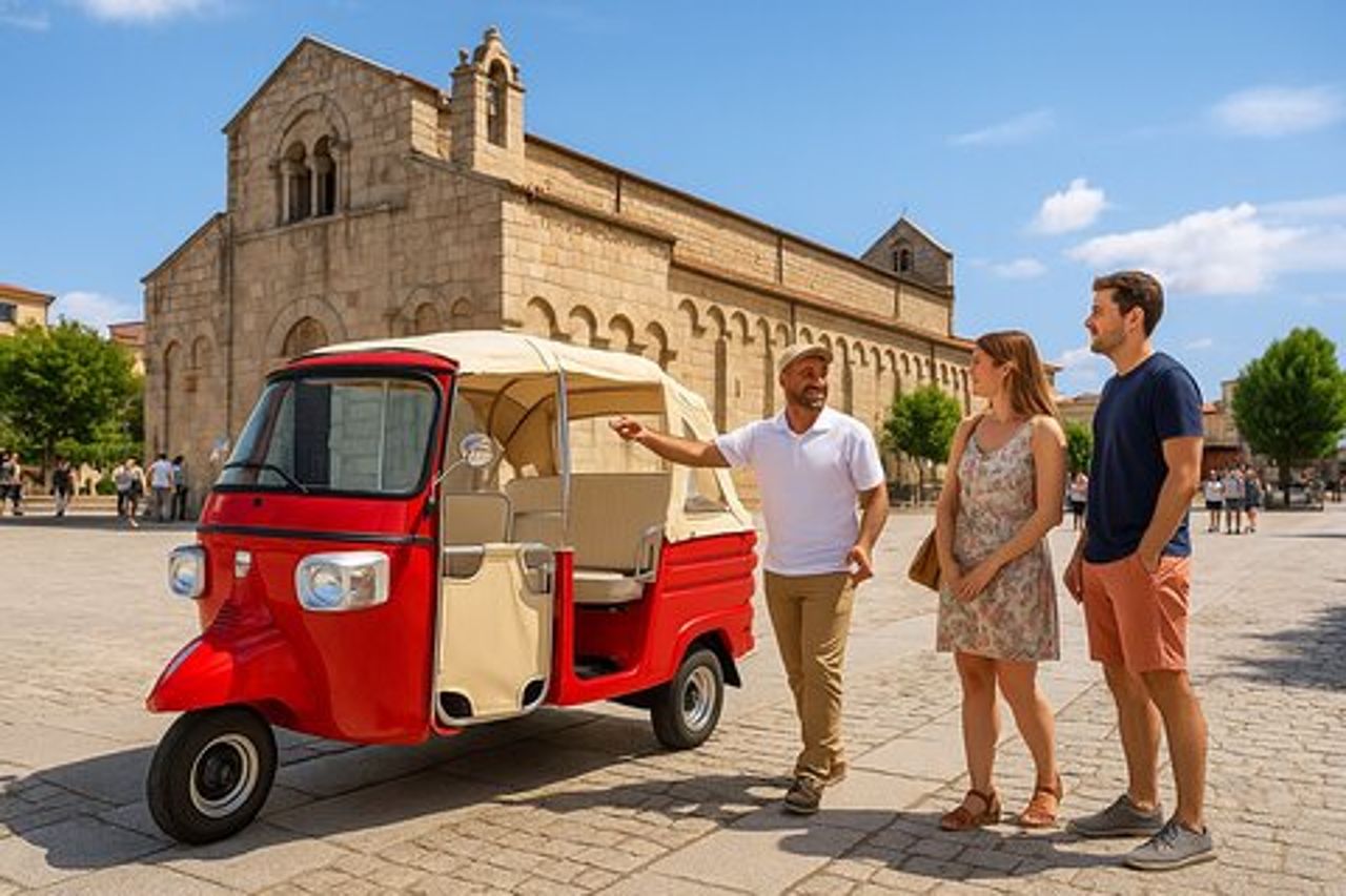 Olbia: Tour in Tuk-Tuk – Antichi Tesori della Sardegna + pickup