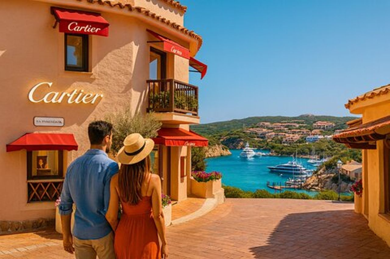 Small Group Costa Smeralda: Porto Cervo & San Pantaleo + Pickup