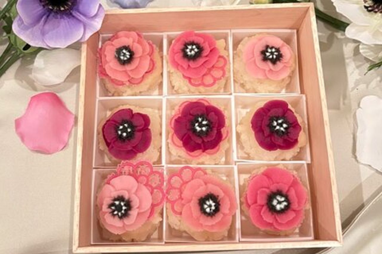 Workshop Wagashi : Dolci Giapponesi Ohagi con fiori di Anko