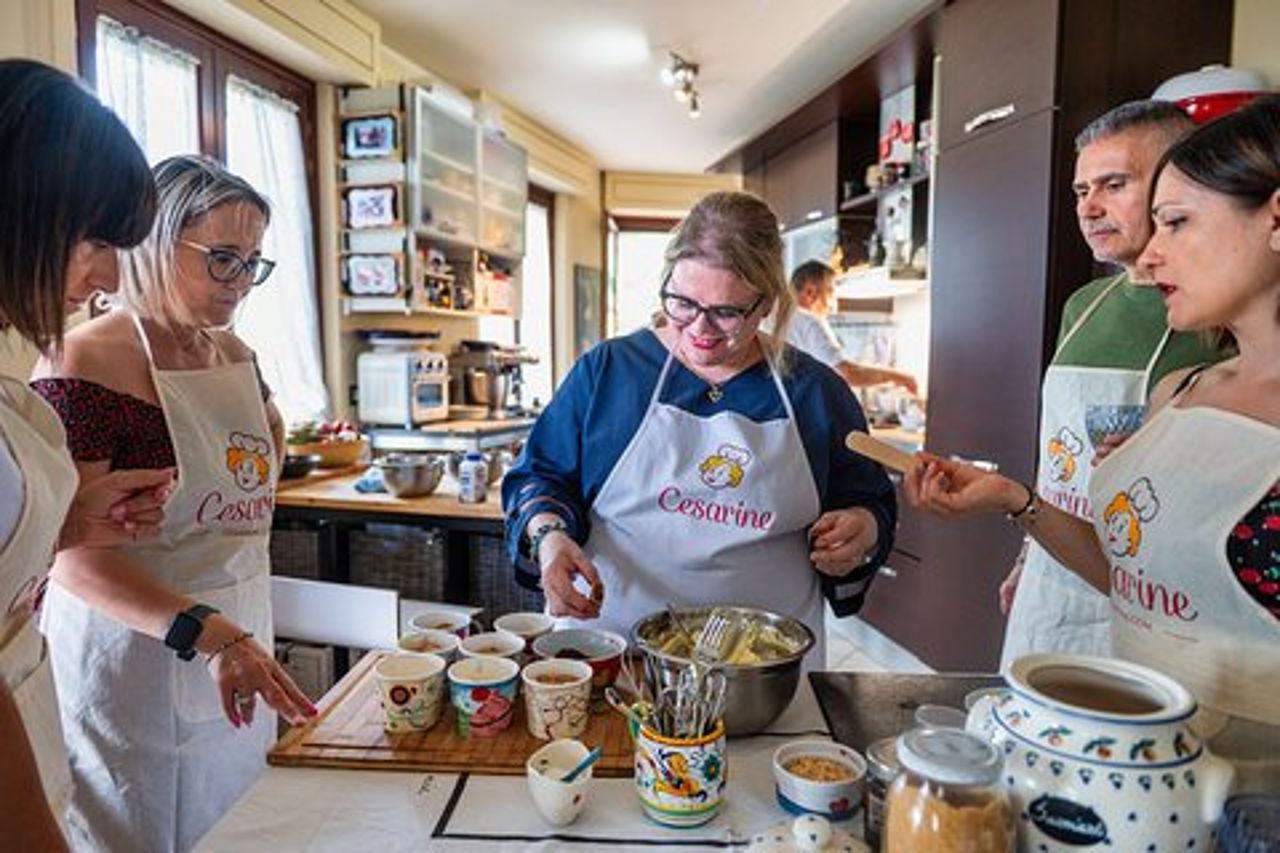 Corso di cucina privato con pranzo o cena vicino villa d'Este
