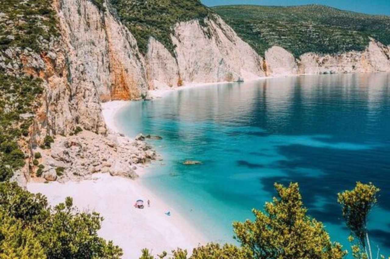 Tour privato di Cefalonia: Lago Melissani, Myrtos & Spiaggia di Fteri