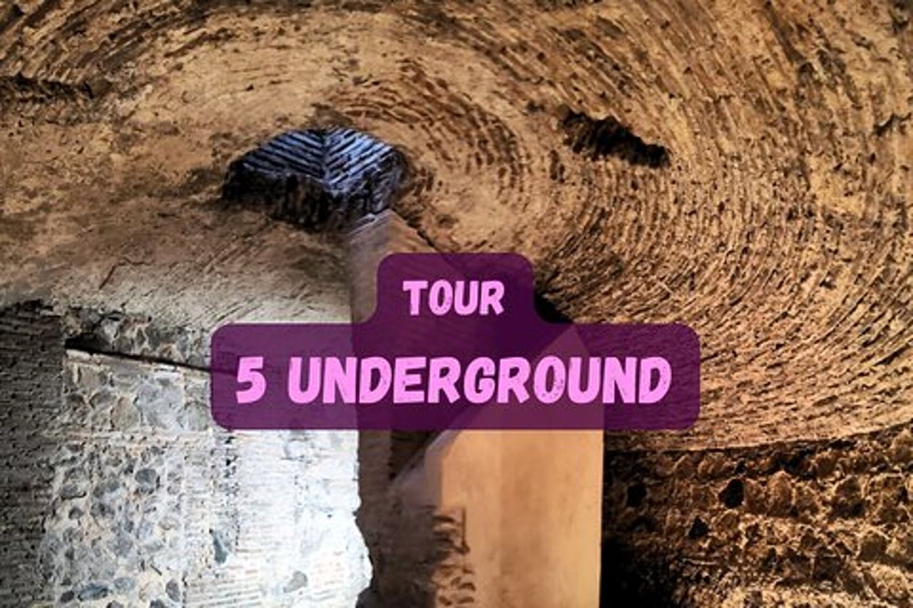 Toledo 5 Underground Tour: Scopri la storia nascosta ( Inglese)