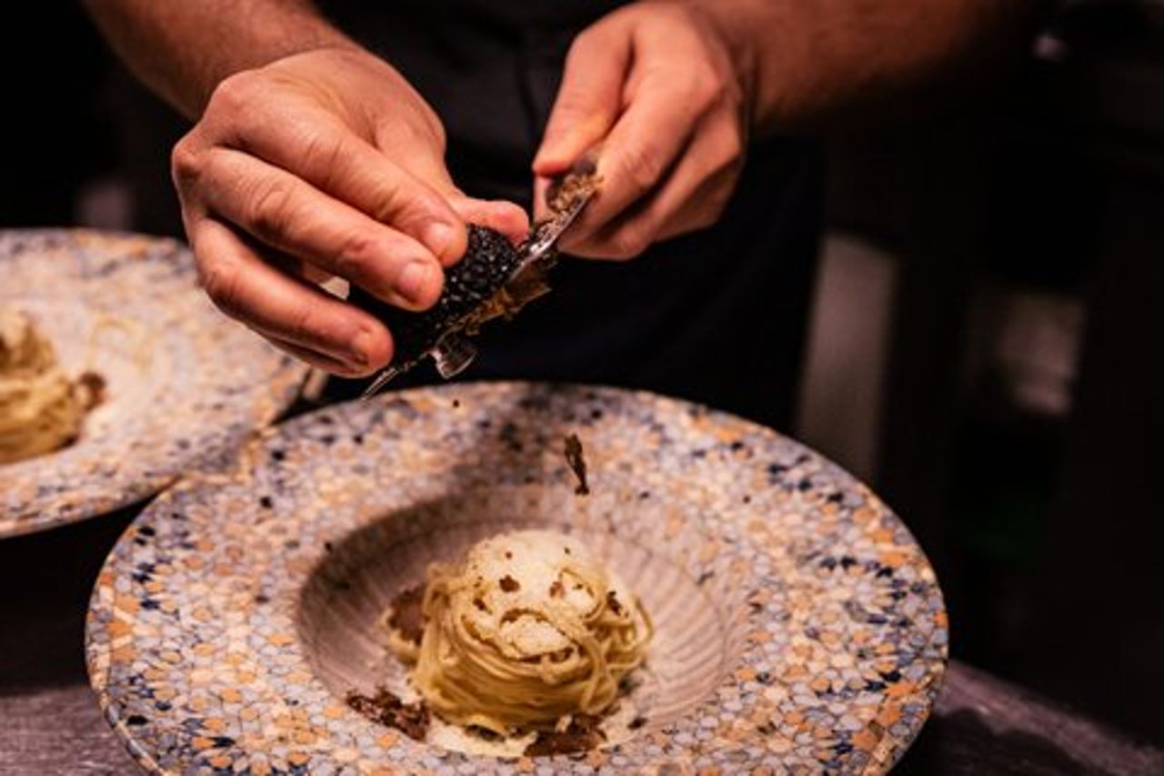 VIP Florence Dinner Tour: Tartufo, bistecca alla fiorentina e vini pregiati