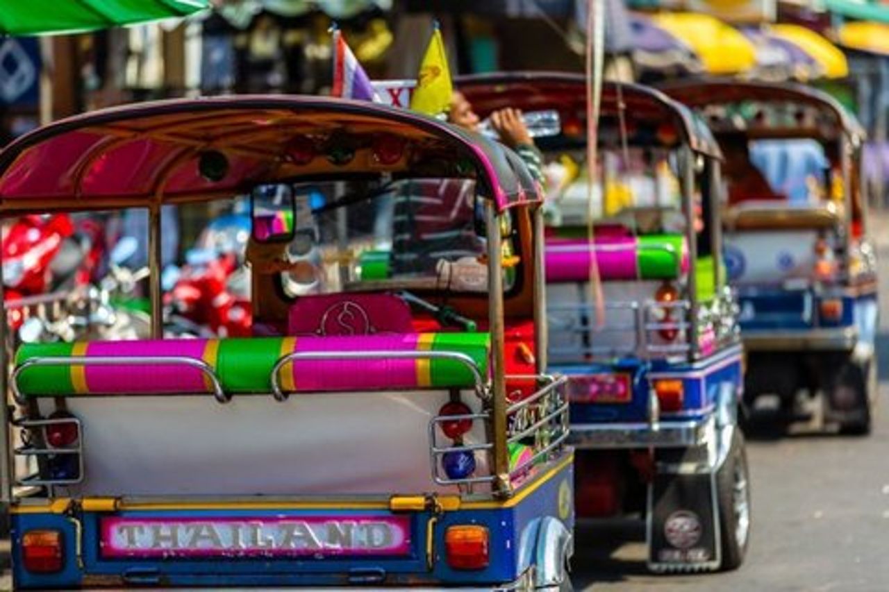 Bangkok Foodtour in tuk-tuk e Khao San Road