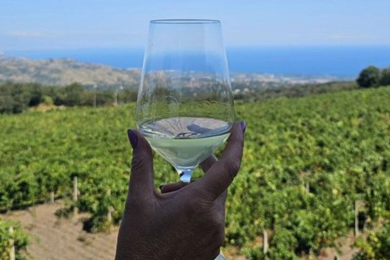 Etna Tour Crateri Silvestri Degustazione 4 Vini Pranzo in Cantina