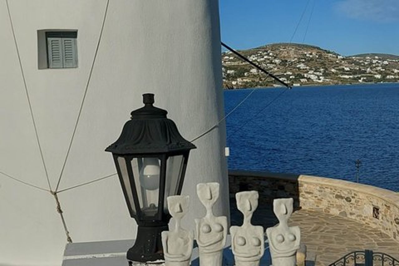 Laboratorio di scultura delle Cicladi a Paros