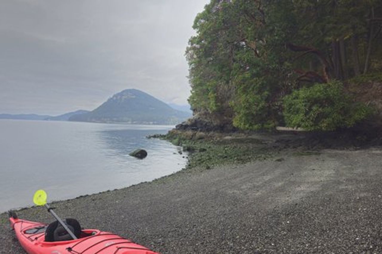 Tour in kayak costiero di Rosario sull'isola delle Orche