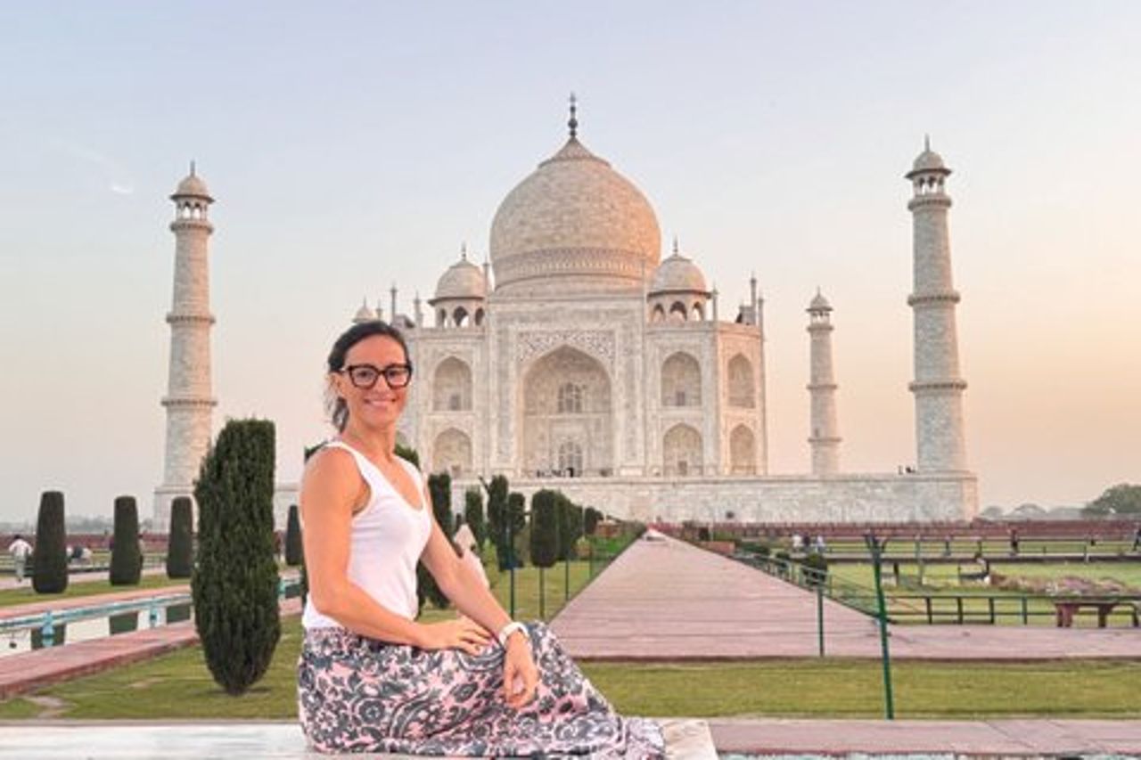 Tour dell'alba del Taj Mahal