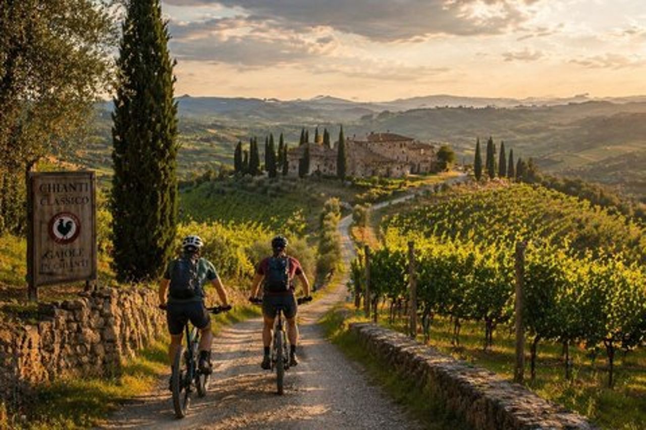 Chianti Rufina : tour virtuale in ebike